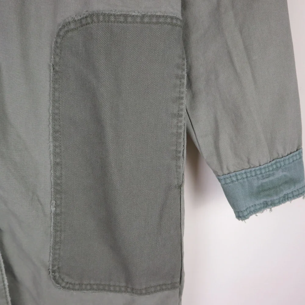 Free People We The Free‎ Apollo Oversized Jacket Military Army Cargo XS 18.5x33